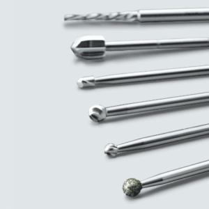 Lưỡi mài kim cương tròn, loại nhám nhiều dùng trong nội soi cột sống 2 cổng- Nakanishi Inc